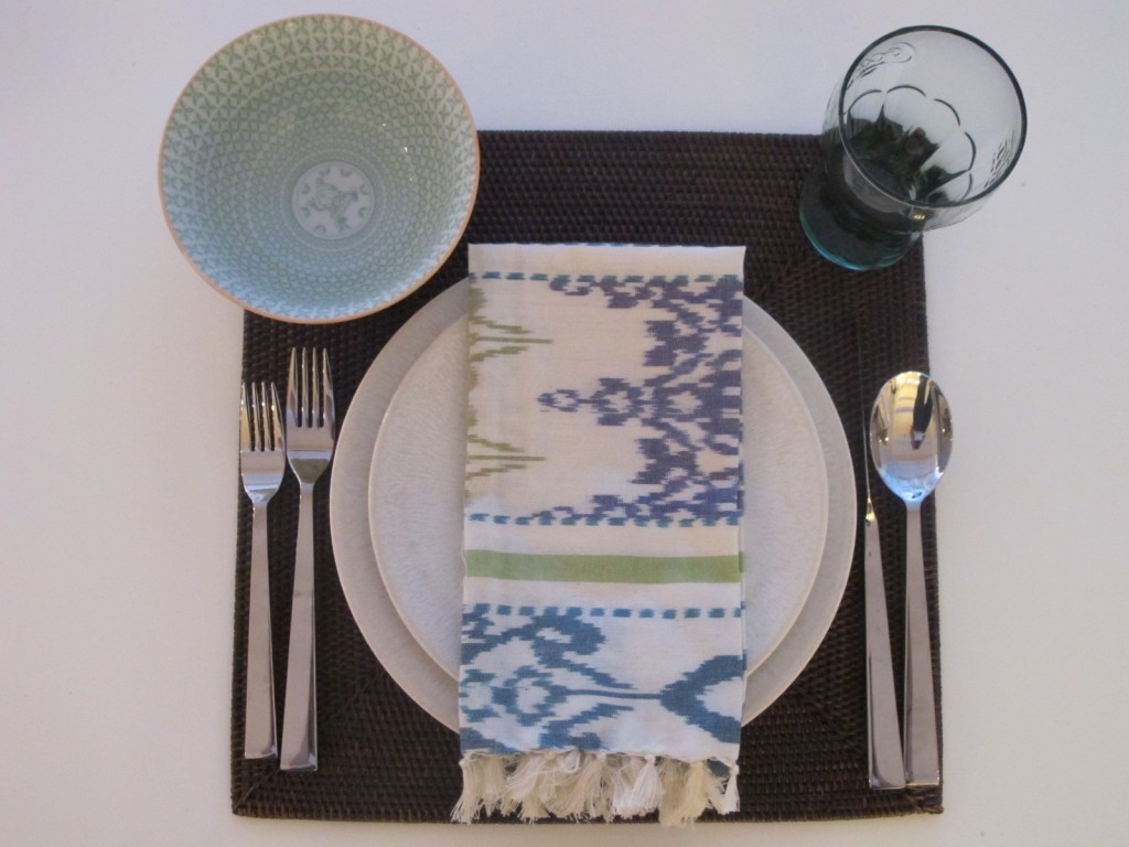 Casual Saturday Place Setting: