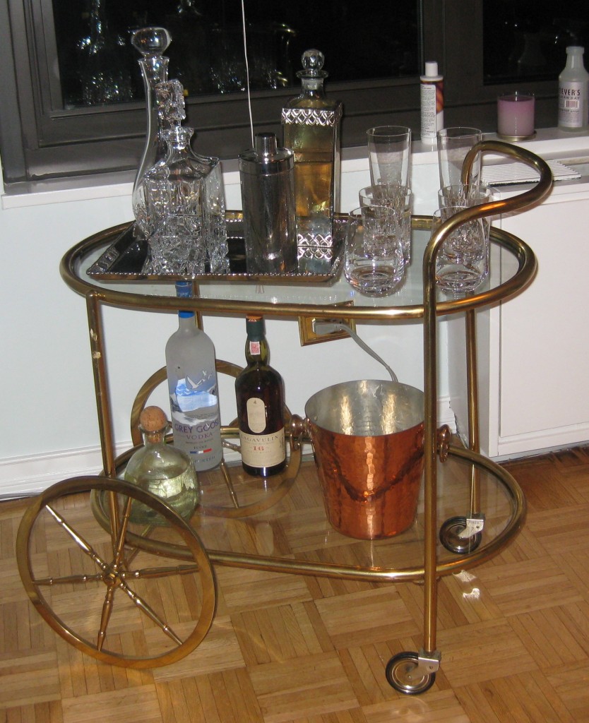 vintage barcart