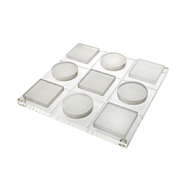 Lucite: Tic Tac Toe + Shelves...