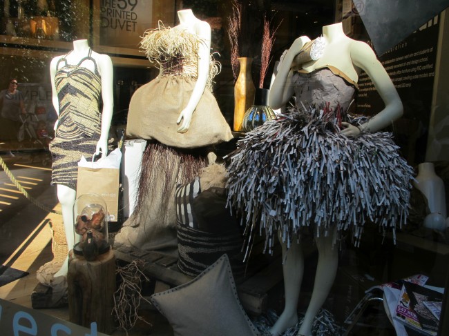West Elm's Fashion Week Window