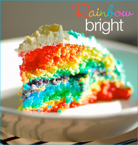 rainbow-cake