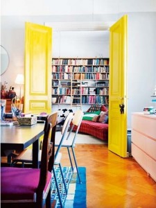yellow-interior-door-elle-norway yellow-interior-door-elle-norway