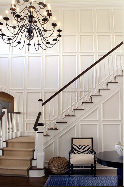 Interesting White Entryways...