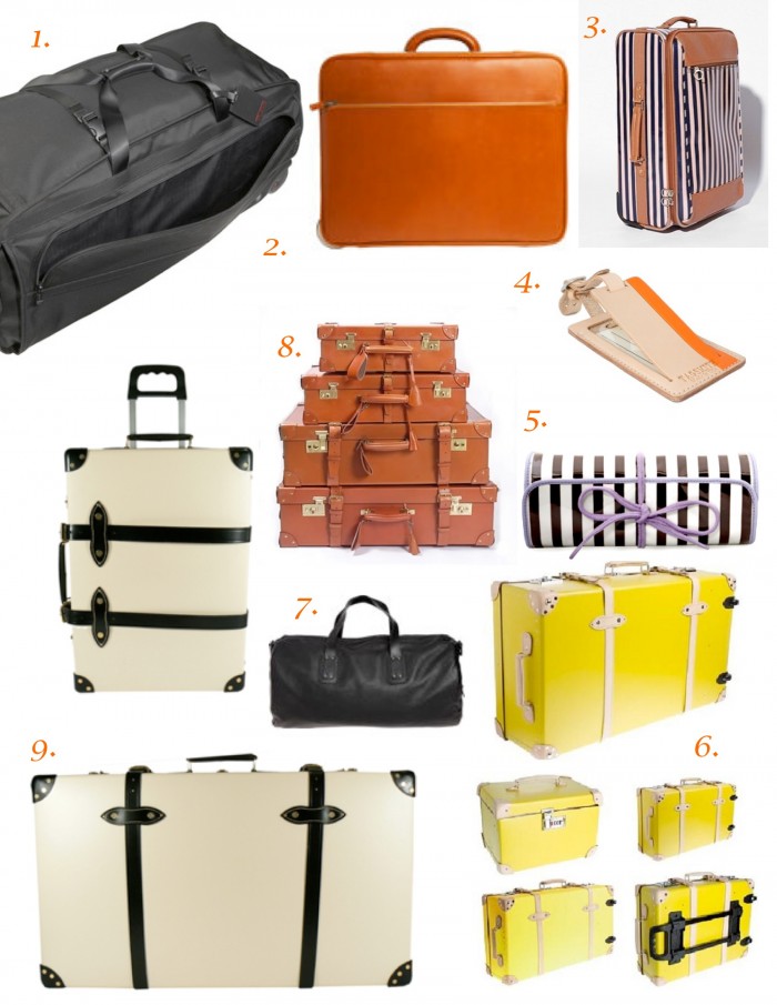 All packed up and nowhere to go: A Fancy Luggage Roundup.