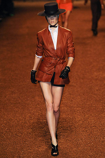 Off the runway: S&M meets equestrian: Hermes Spring 2011.