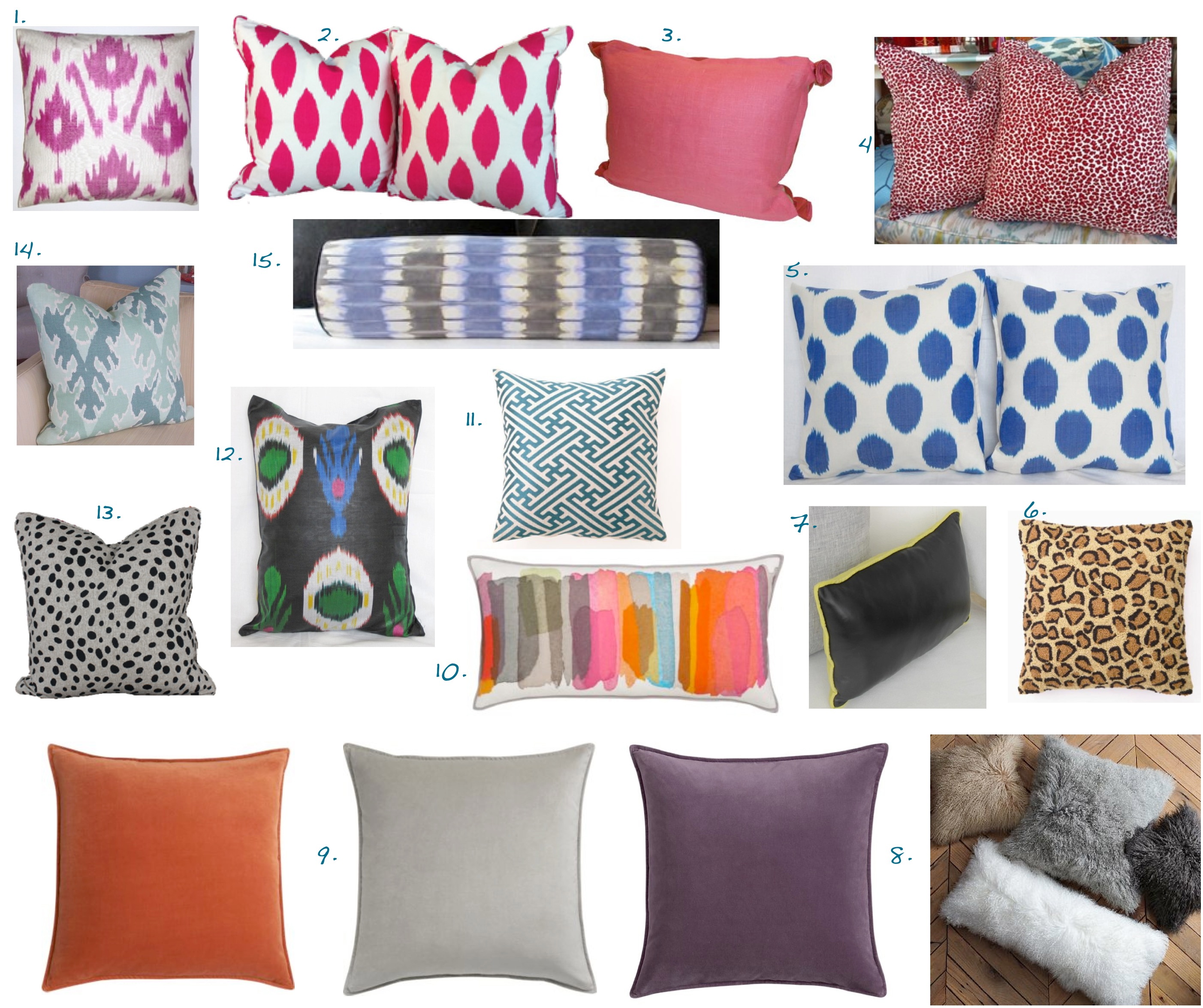 Pillow round up sketch42