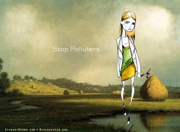 Stewart + Brown + Amanda Hearst + Riverkeeper on Earth Day