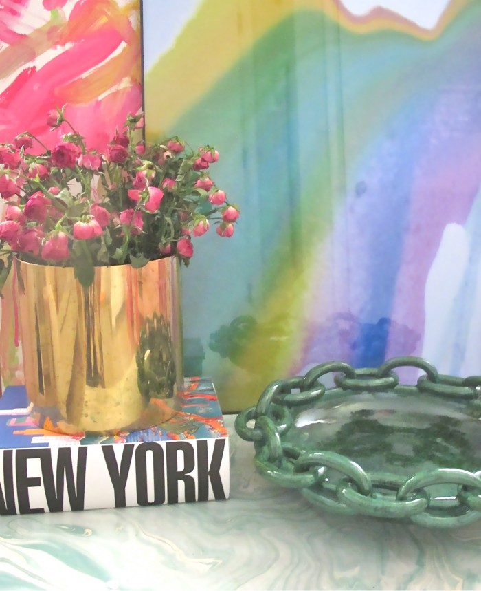 New at my house, plus design spying at Bergdorf.