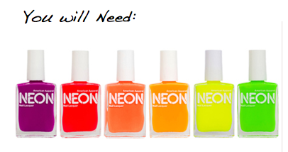 DIY of the Day: Neon Coral Collar.