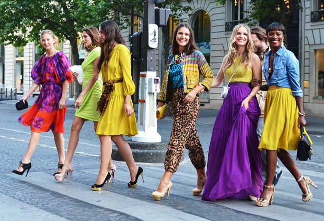 Things We Can Learn From The Scene At The Paris Fashion Shows.