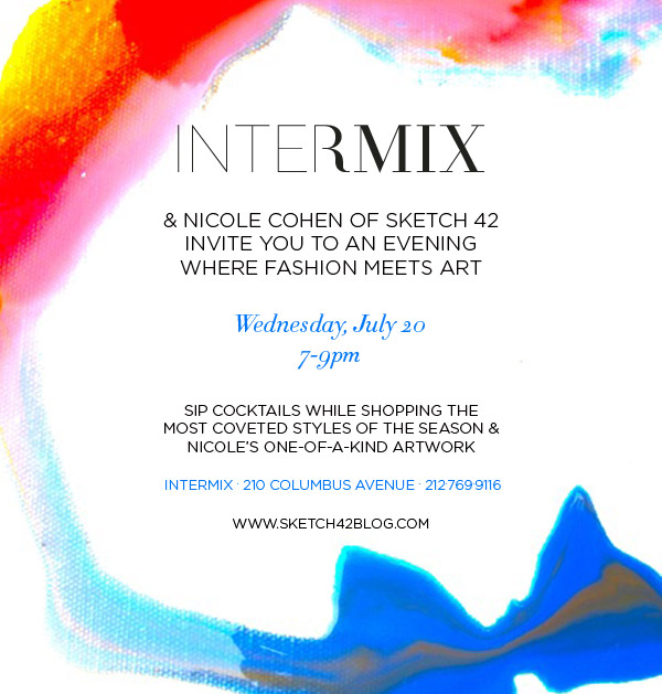 Intermix Art Party- TODAY!!!