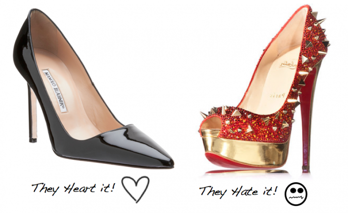 Fashion Face Off: Louboutin VS Manolo.
