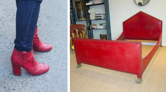 A Red Leather Moment.