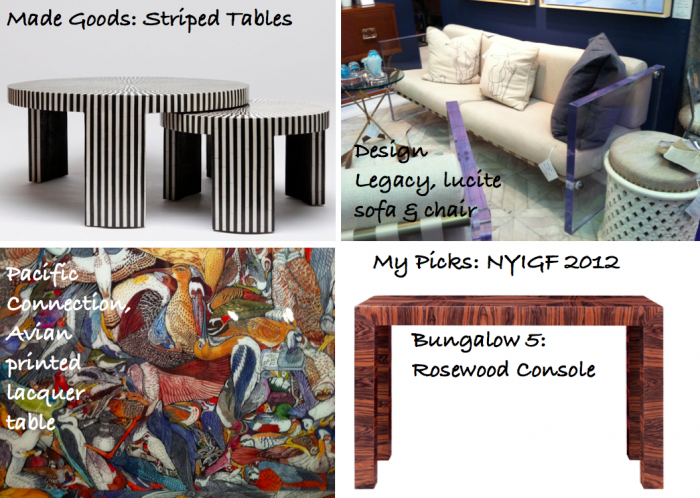 My Picks at the NYIGF 2012.