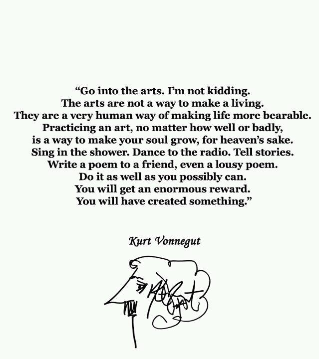 Wise words...