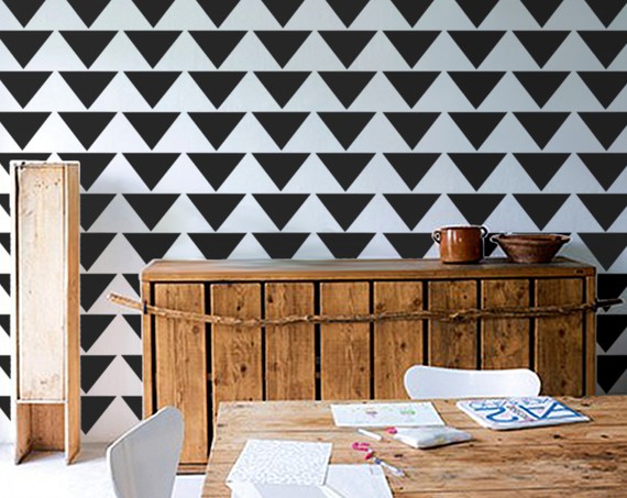 DIY: Geometric Stencil Heaven.