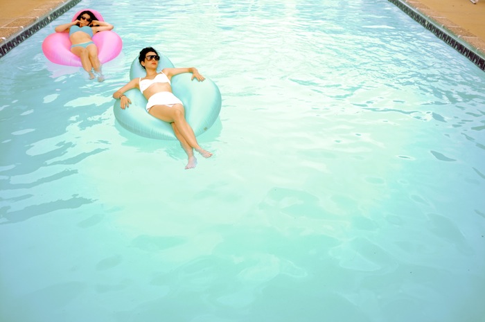 swimming