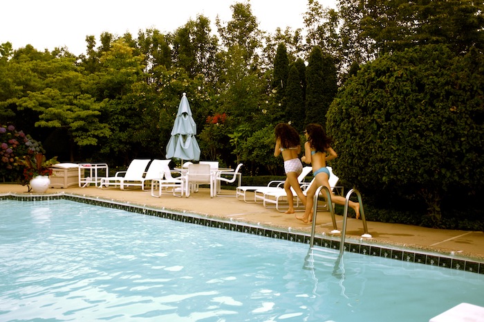 swimming