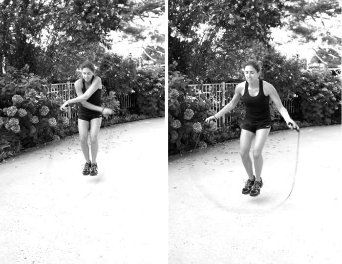 jumping rope
