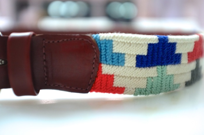 sketch42 needlepoint belt