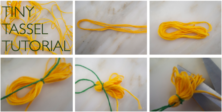 TINY TASSEL TUTORIAL